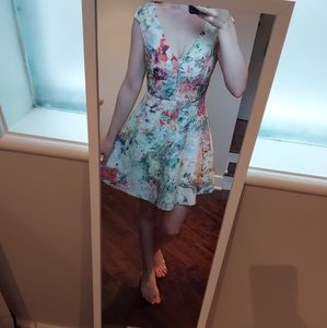 Zara floral dress